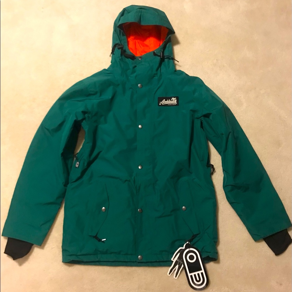 NWT: Airblaster Heritage Parka Jacket — Men’s Large — Evergreen